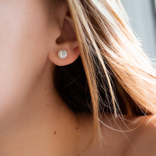 HERA Blue Diamond Crystal Earrings