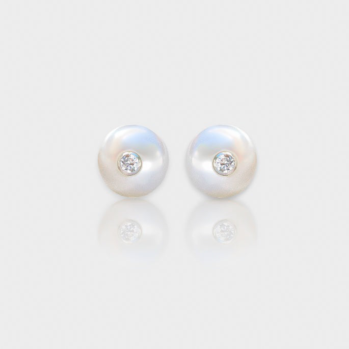 HERA Pearl Crystal Earrings