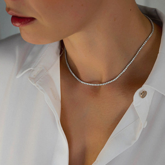 Lumière Tennis Necklace