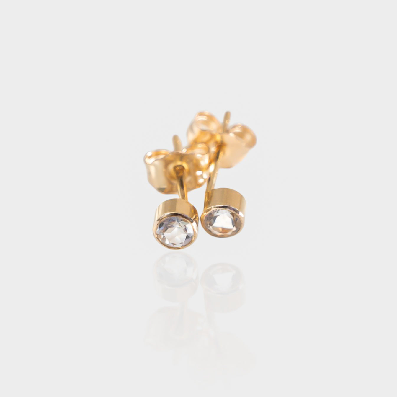 CELESTE White Topaz Earrings