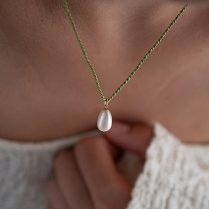 Gardenia Silk Necklace