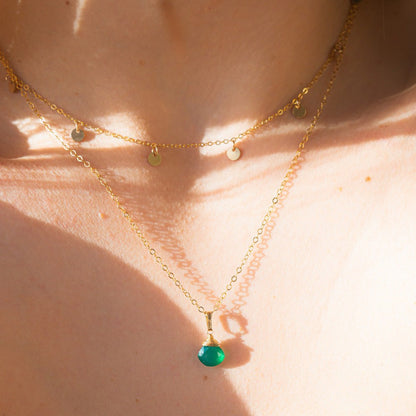 Green Onyx Necklace