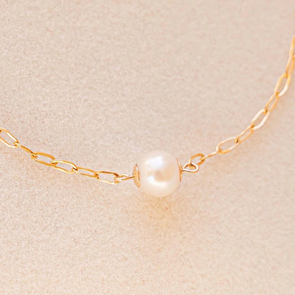 solitaire pearl bracelet