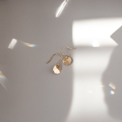 Soleil Coin Drop Earrings