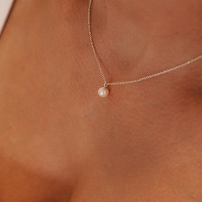 Aura Silver Necklace