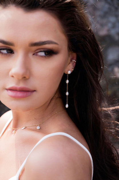 Bridal Pearl Earrings