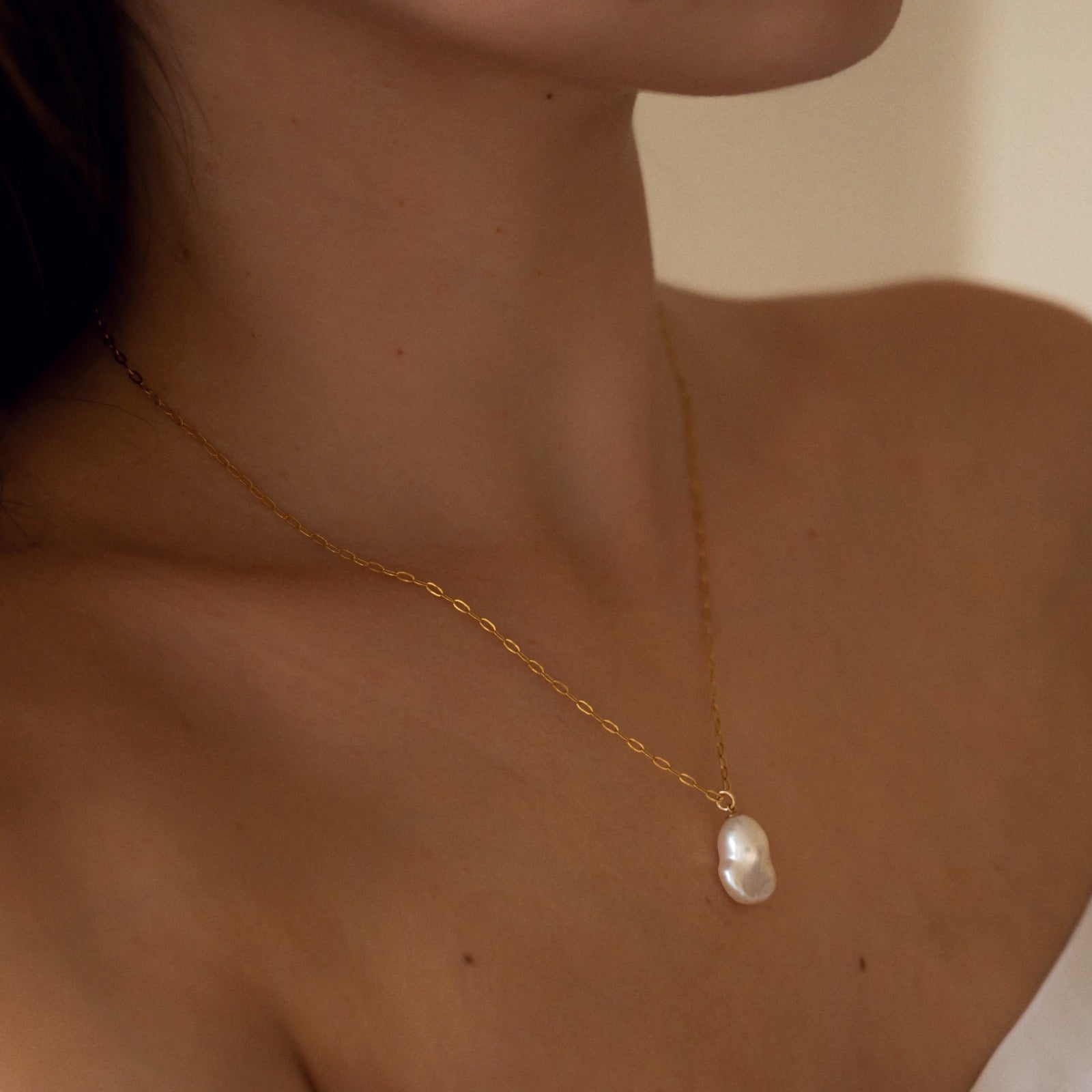 baroque pearl necklace