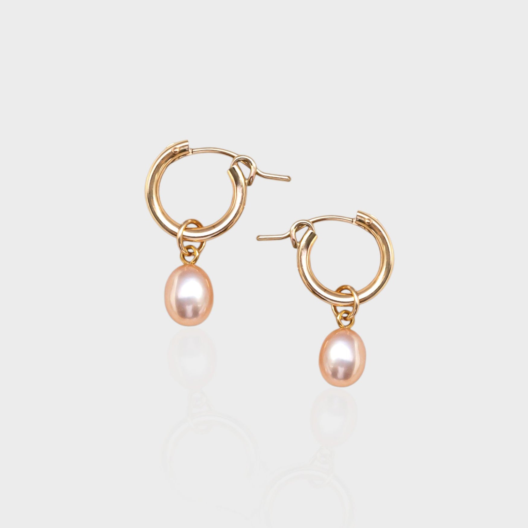 drop pearl earrings