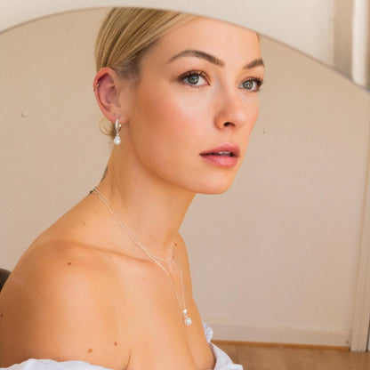 baroque pearl earrings