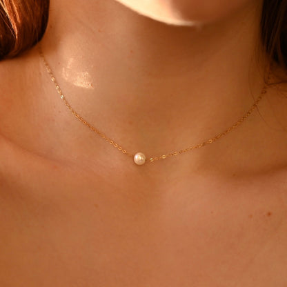 single pearl necklace